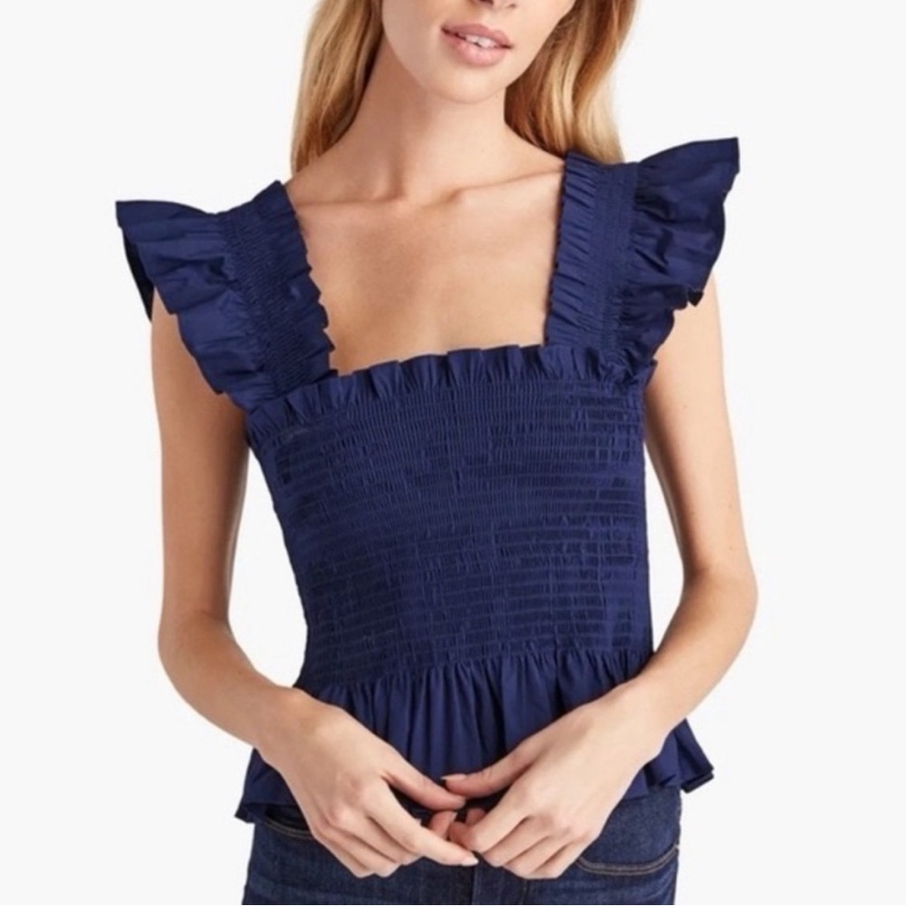 Hill house Navy Paz top size small